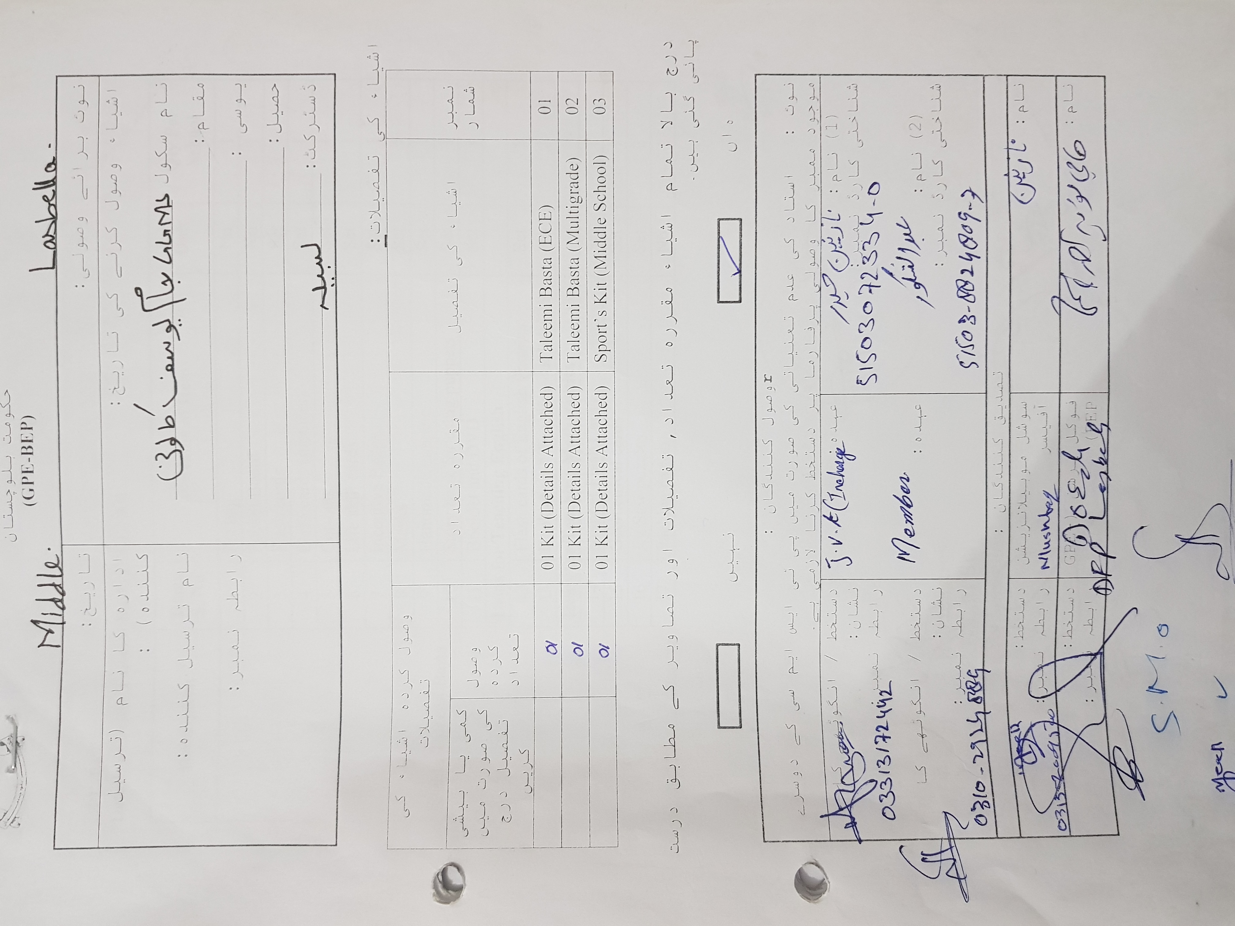 Sports GRN Notification