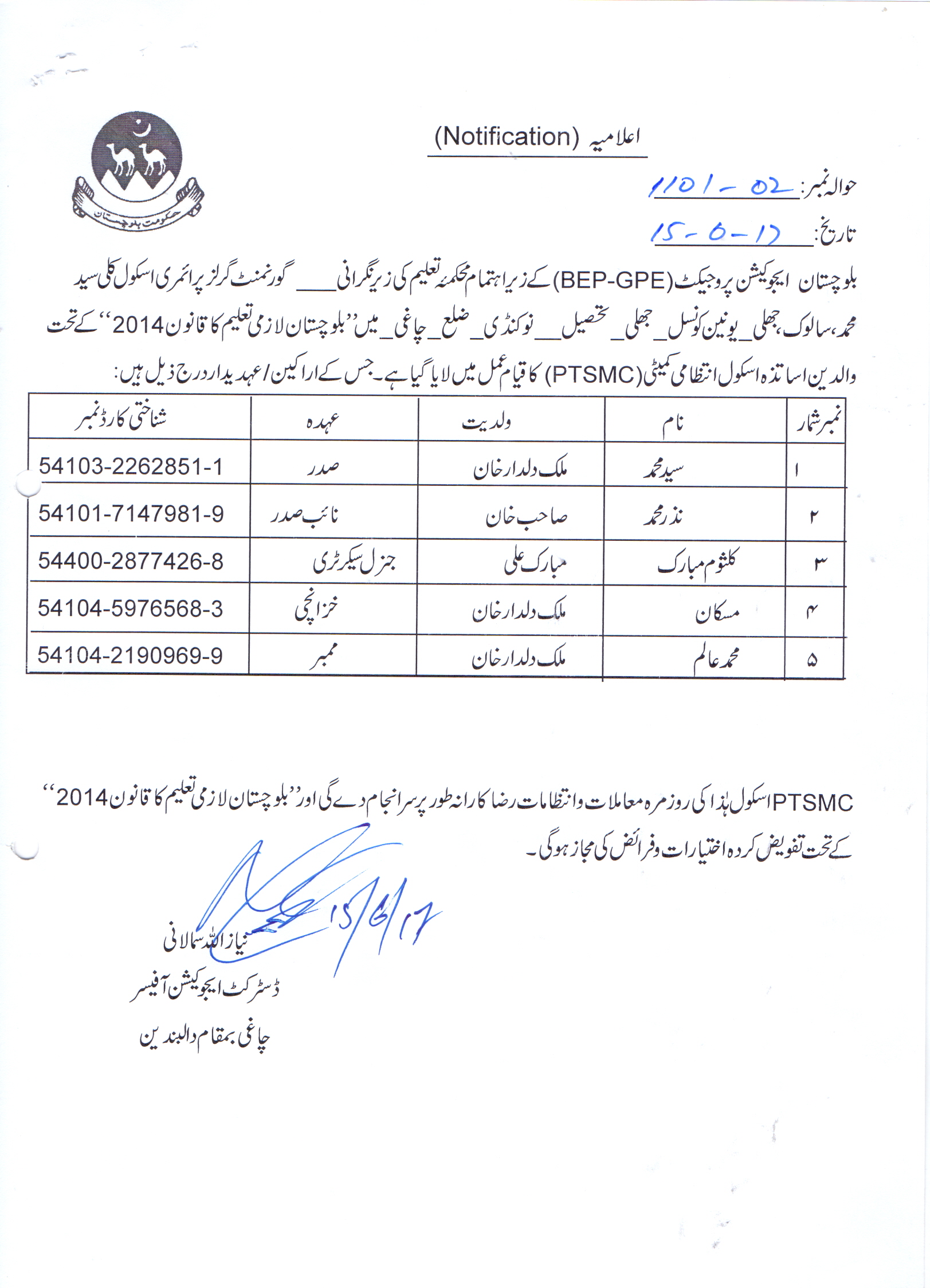 Notification