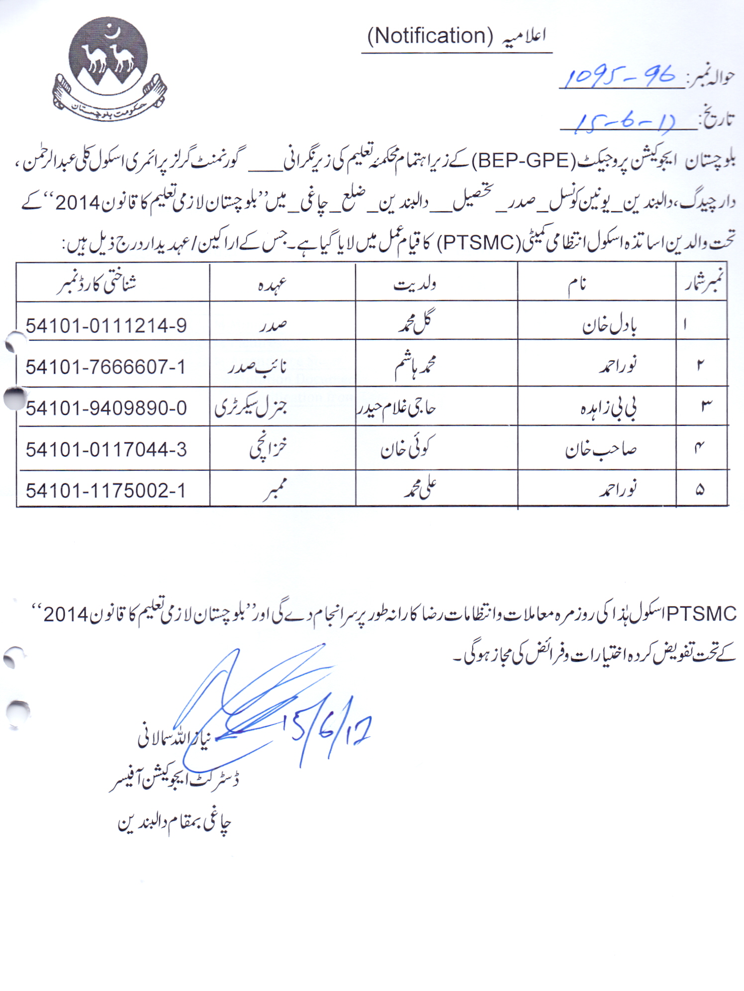 Notification
